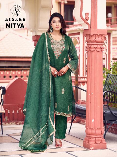 Afsana nitya 3pcs kiana kurti wholesale